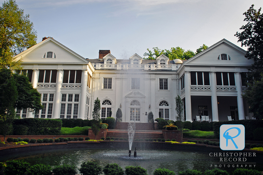 The Duke Mansion in Charlotte has an incredible history and is a wonderful spot for rehearsal dinners and bridal portraits