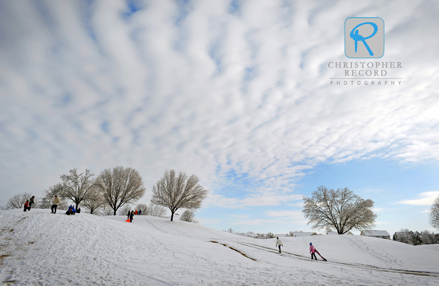 Beautiful scene at the Highland Creek Golf Course