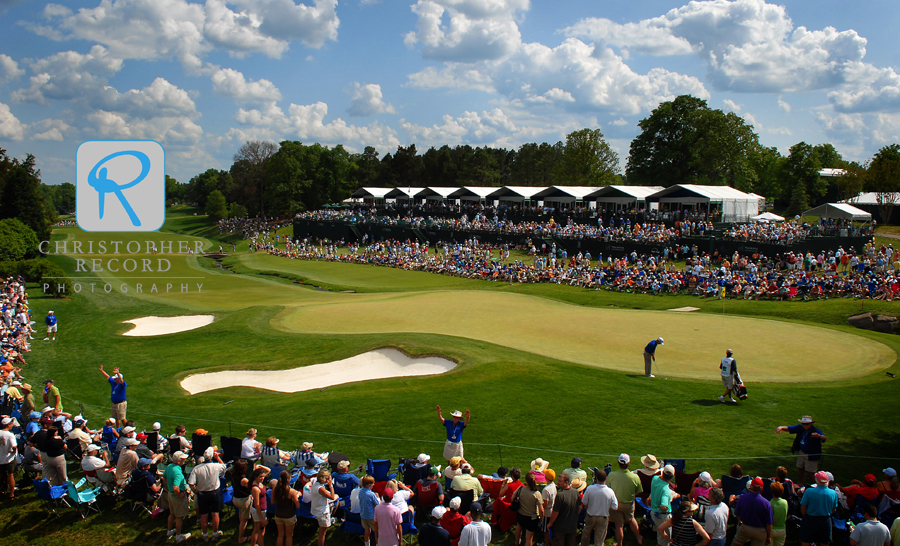 Charlotte's PGA tournament has a new name this year, The Quail Hollow Championship, and I'll be photographing the event again this year