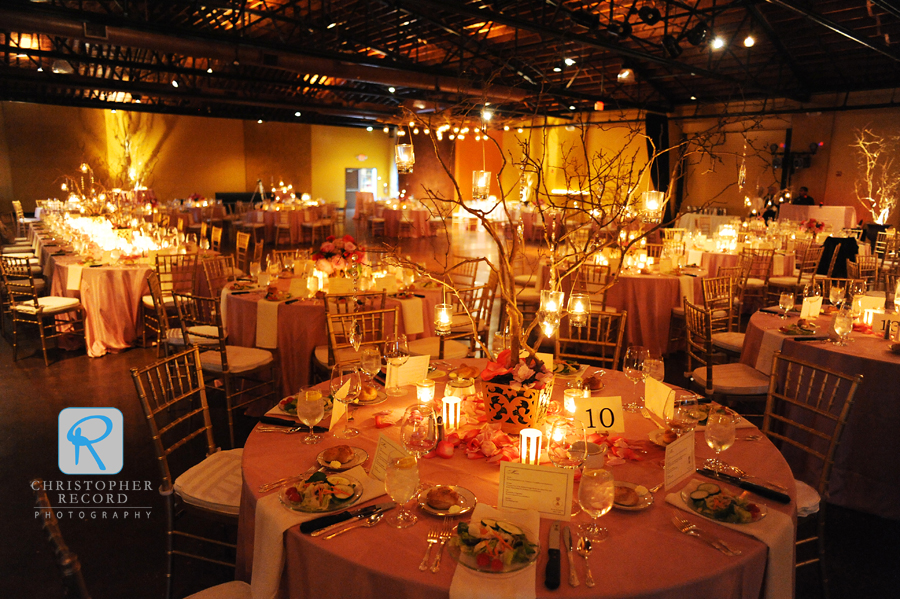 Fabulous ambiance created by the amazing Carolyn Shepard Design Group