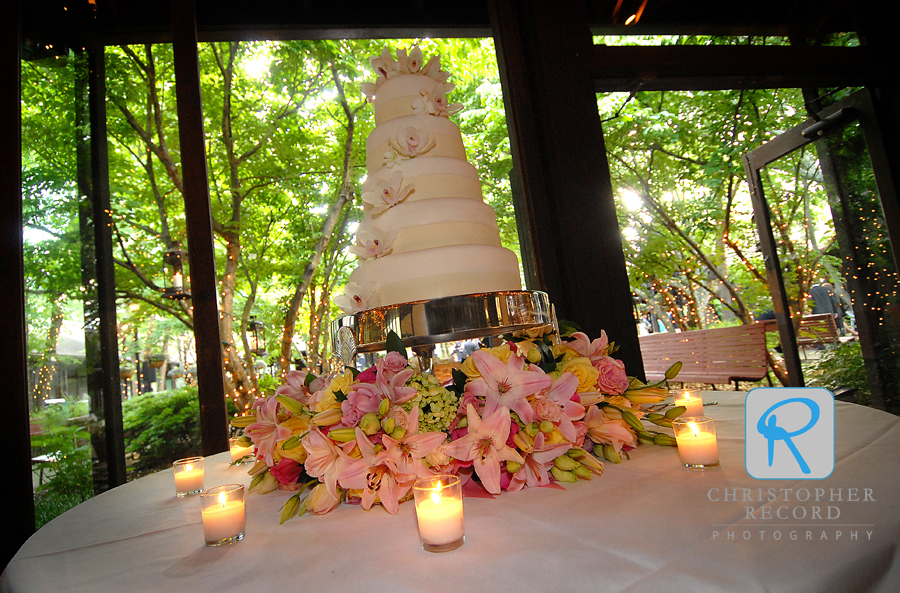 The Deerpark Restaurant, which also created the cake, was a wonderful setting for the event