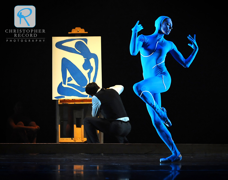 Kara Wilkes brings Matisse's "Blue Nude" to life 