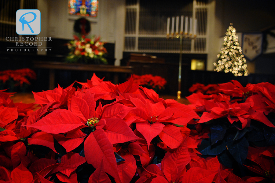 Amazing colors and a wonderful holiday feel at Providence Baptist Church