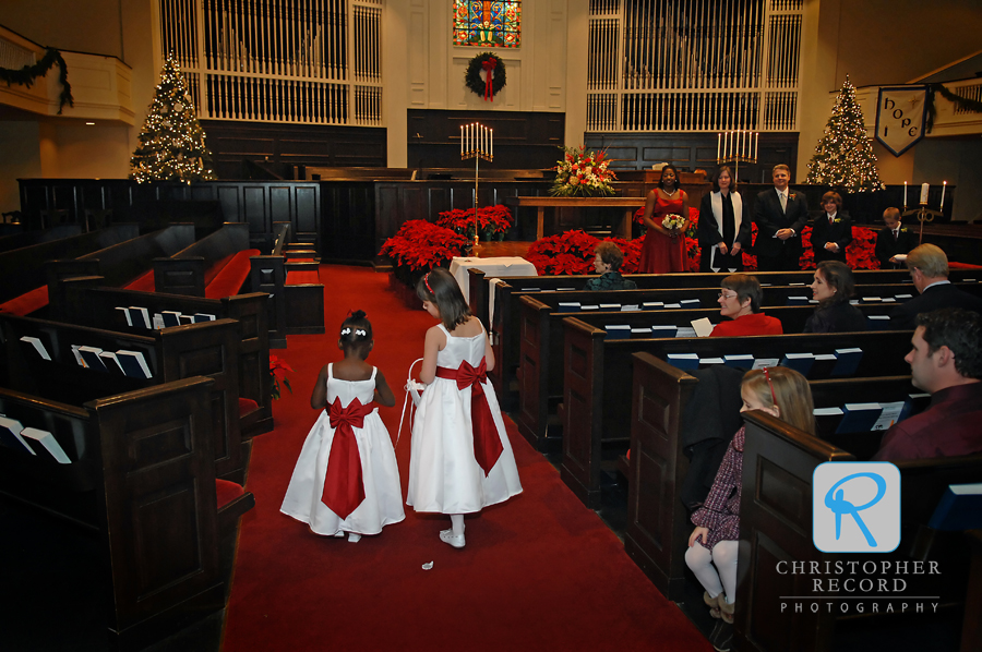 Flower girls Asheland and Jenna