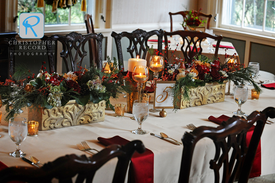 Inviting table at The Morehead Inn