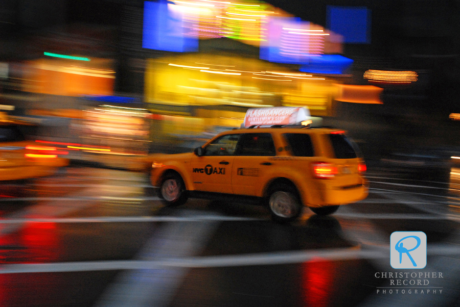 Panning with a slow shutter speed