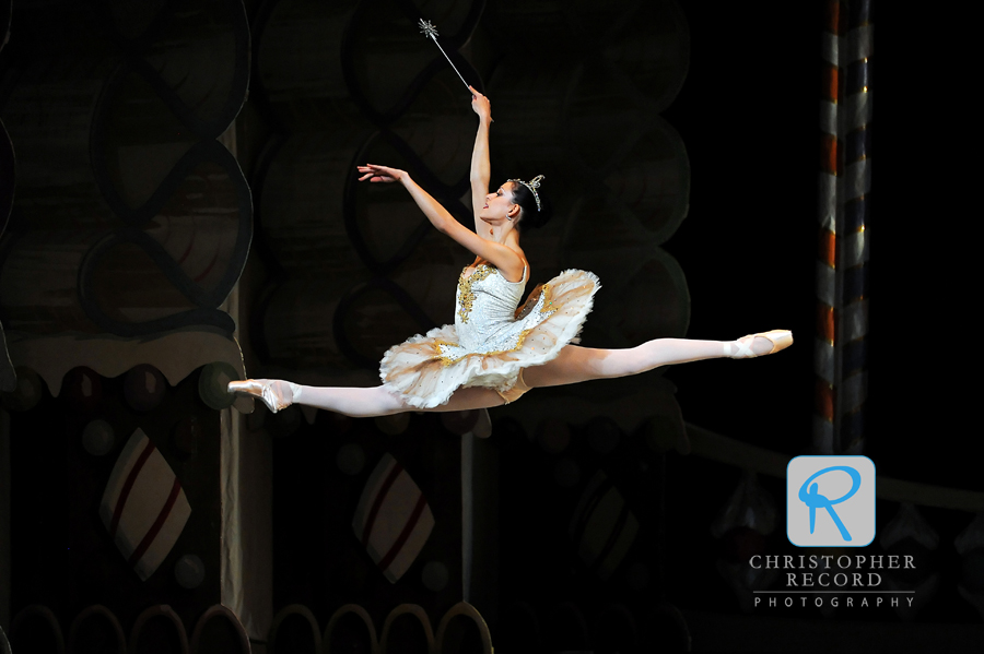 Anna Gerberich soars in her stint as the Sugar Plum Fairy