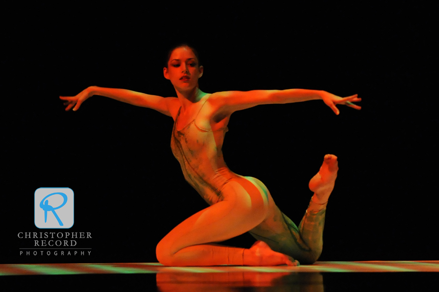 Anna Gerberich performs "Satto," or "Wind Dance," by former NCDT director Salvatore Aiello