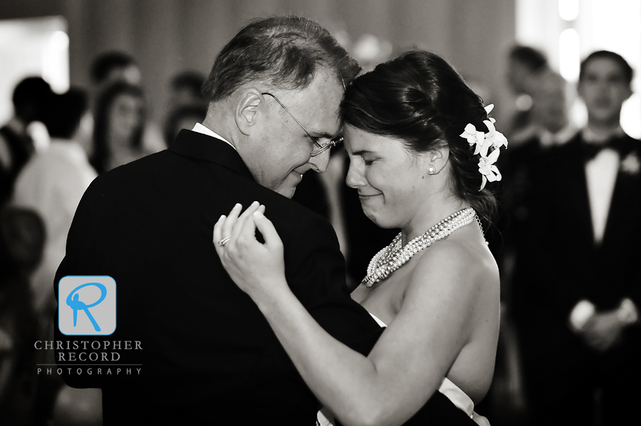 Love the emotion Peter captured in the Father/Daughter dance