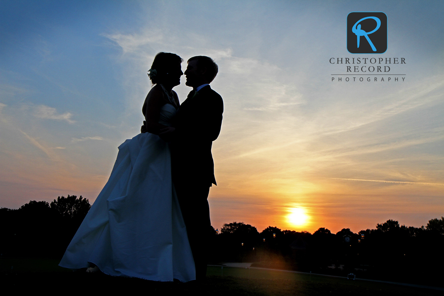 We took a walk out to the course at Carmel Country Club and saw a beautiful sunset