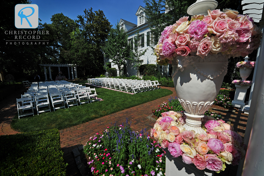 The setting for the ceremony