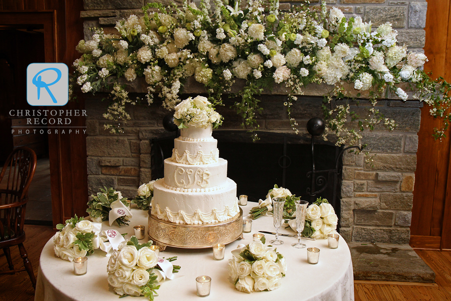 Beautiful setting at the reception