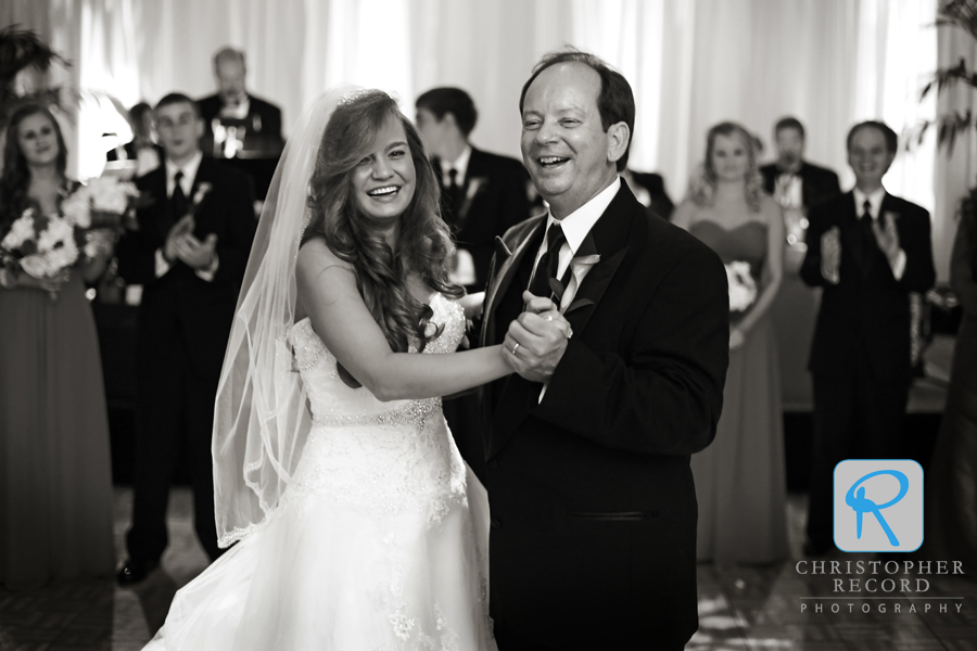 Suzanne and her father Richard