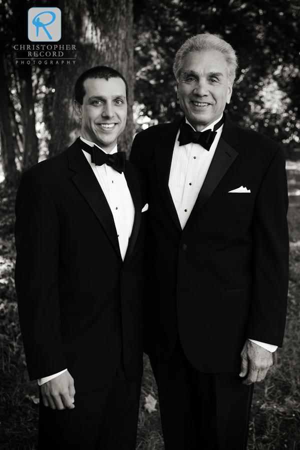 Sharp-dressed men - Jeff and his father