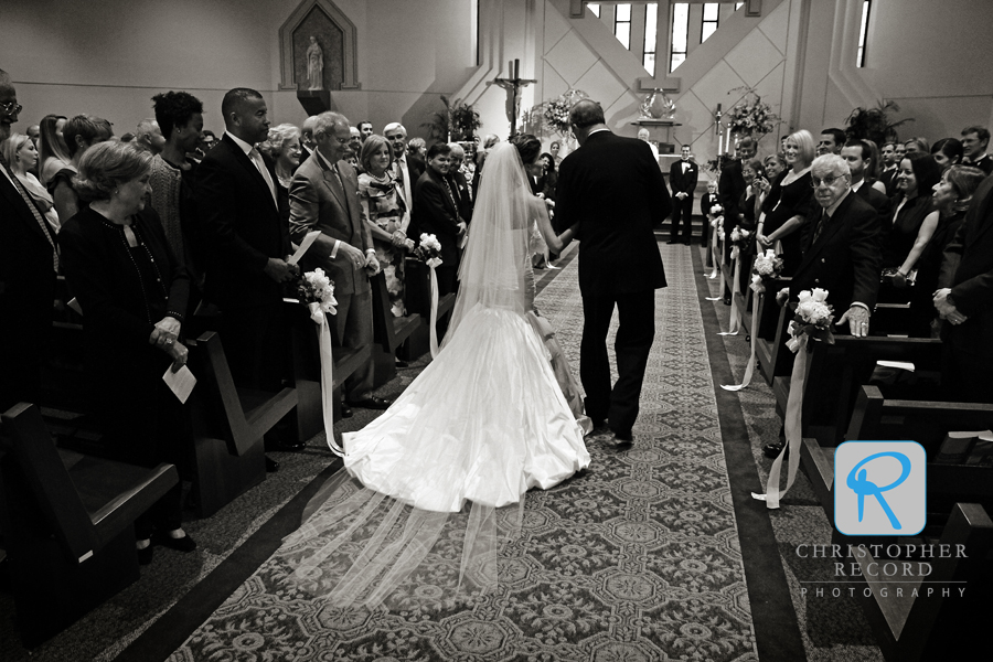 Jeff waits for his bride