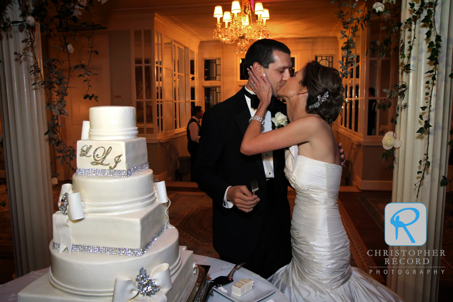 Cake and a kiss