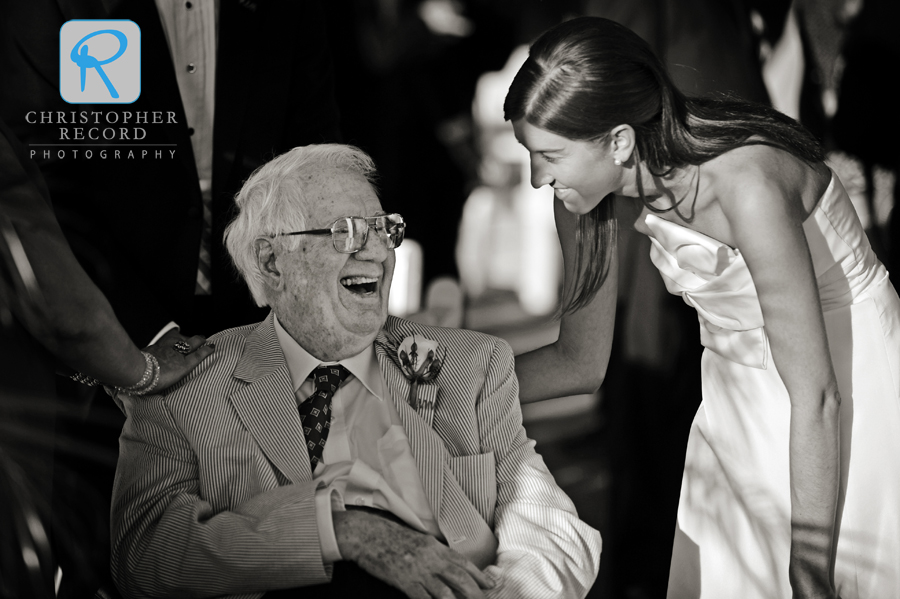 Marianna with her grandfather