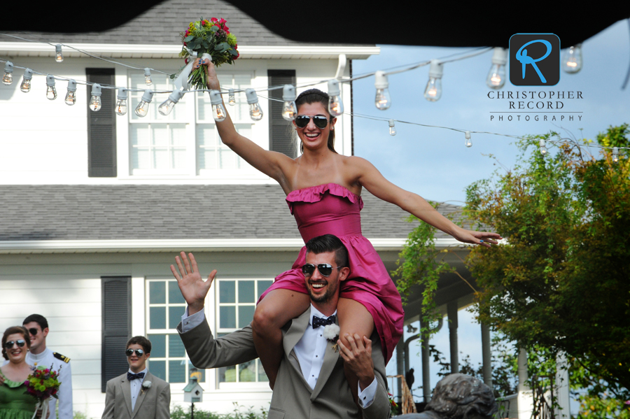 Mary Ellen's cousins make a dramatic entrance