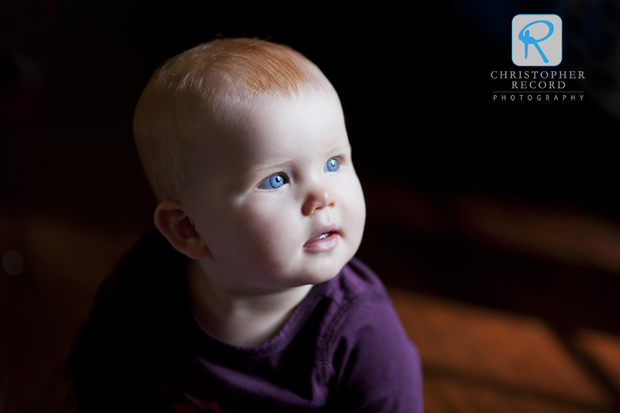 Bridget in the window light