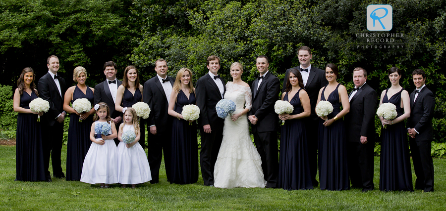 The bridal party