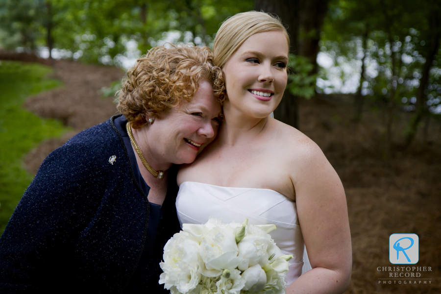 Catherine celebrates with her daughter