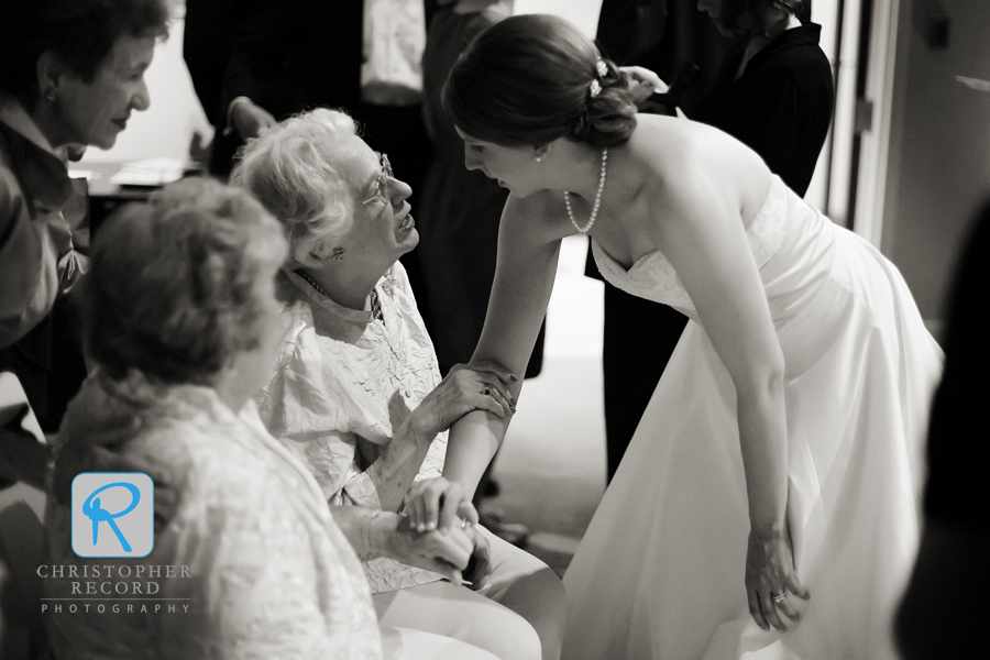 A chat with one of the one of the relatives who first wore Claire's veil