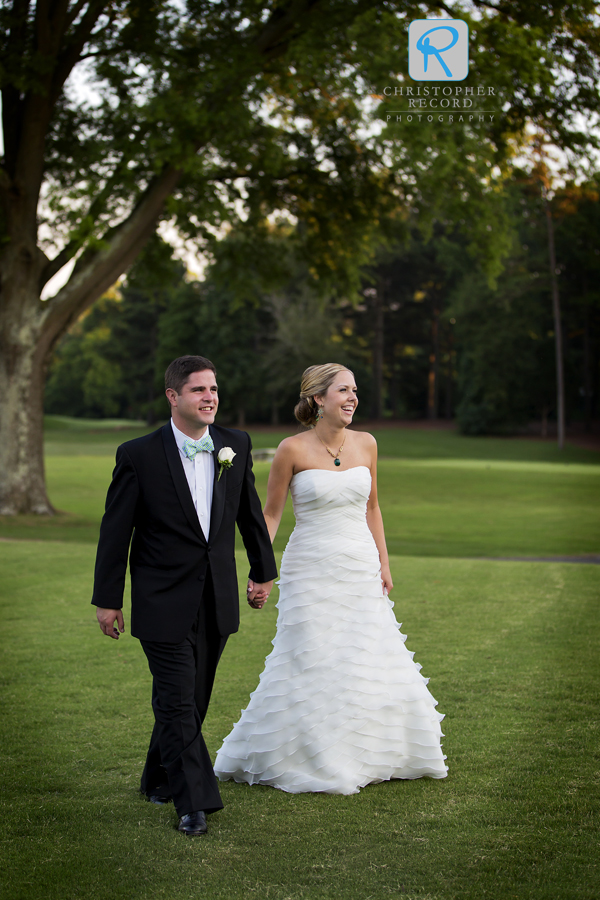 Sarah Dorsett and Trainor at Charlotte Country Club