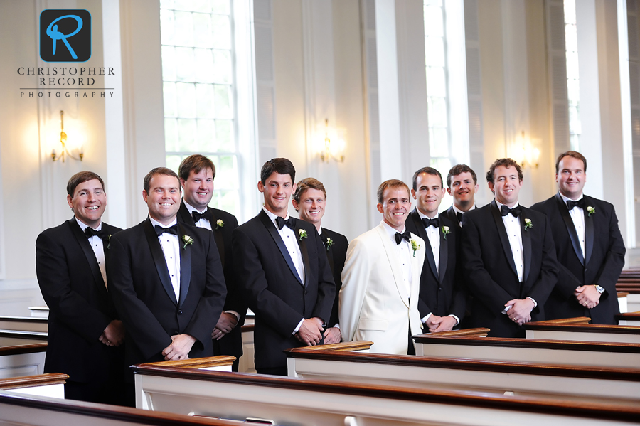 The men inside Christ Episcopal